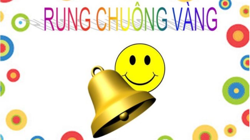 hình nền powerpoint rung chuông vàng 5