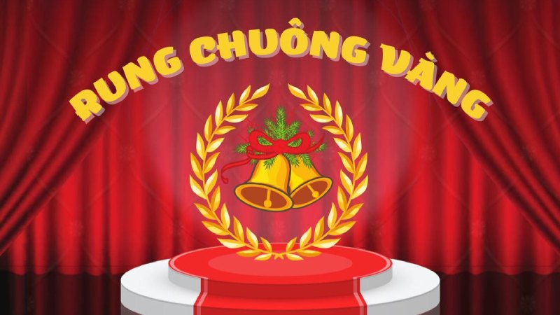 hình nền powerpoint rung chuông vàng 8