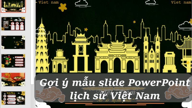 mẫu powerpoint lịch sử ấn tượng