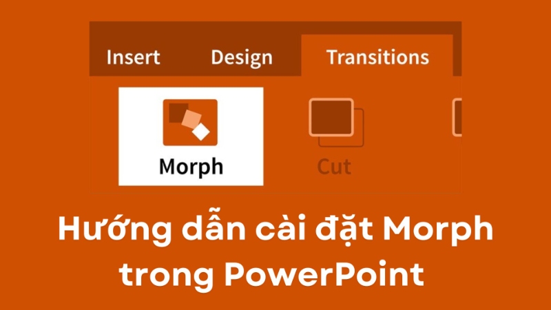 morph trong powerpoint 