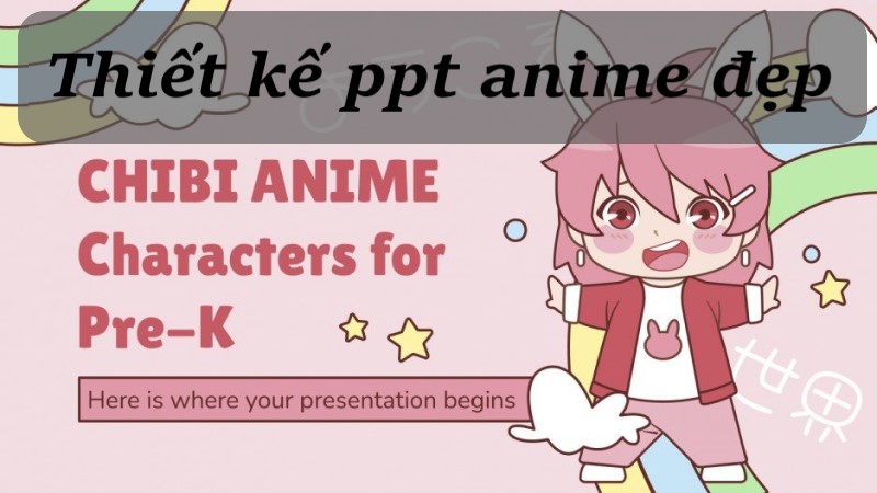 powerpoint anime chibi đẹp