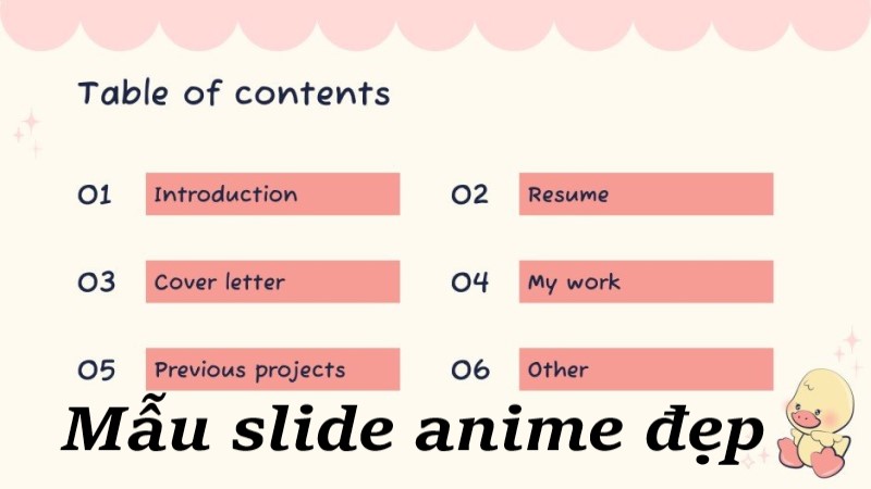 powerpoint anime đẹp