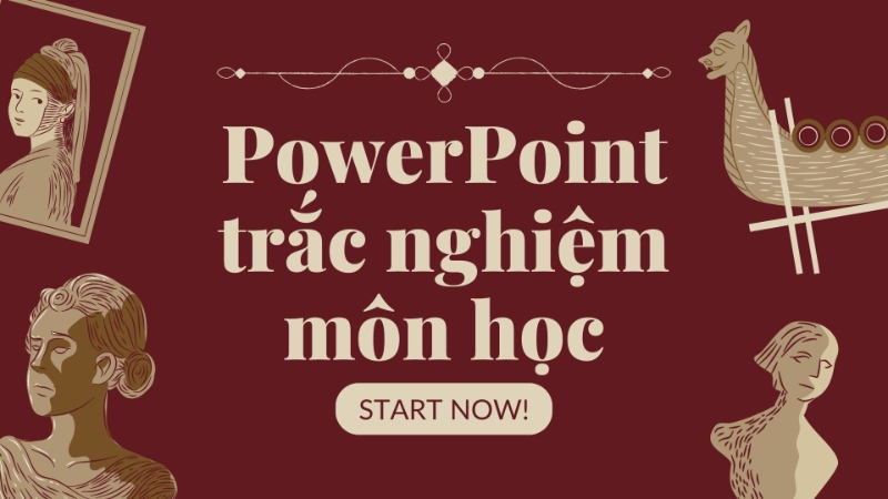 PowerPoint câu hỏi trắc nghiệm