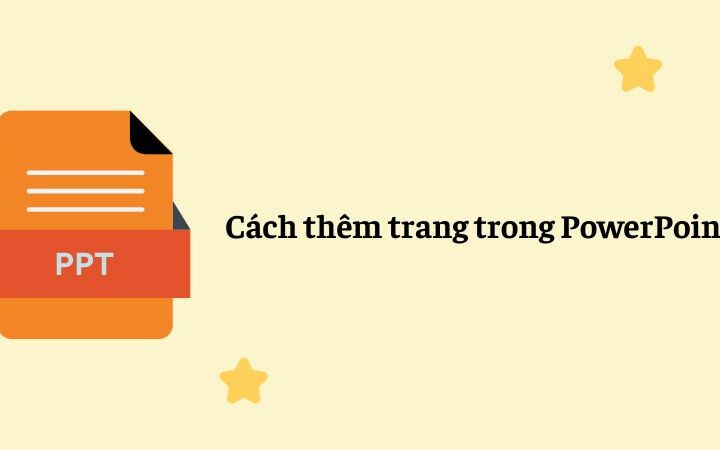 cách thêm trang trong PowerPoint