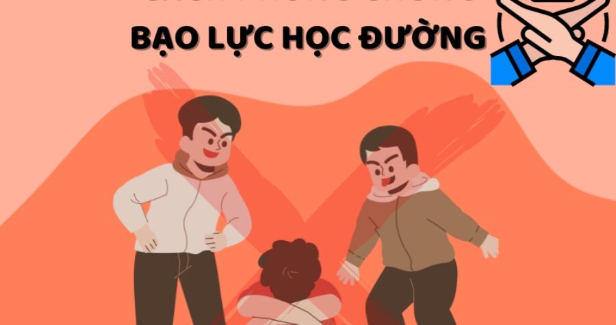 hình nền Powerpoint bạo lực học đường