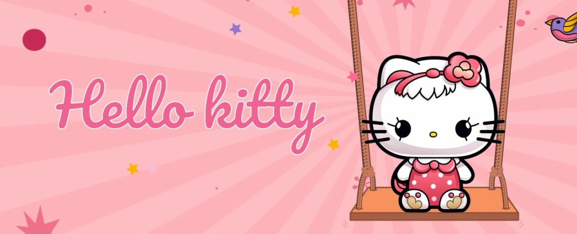 hình nền Powerpoint hello kitty