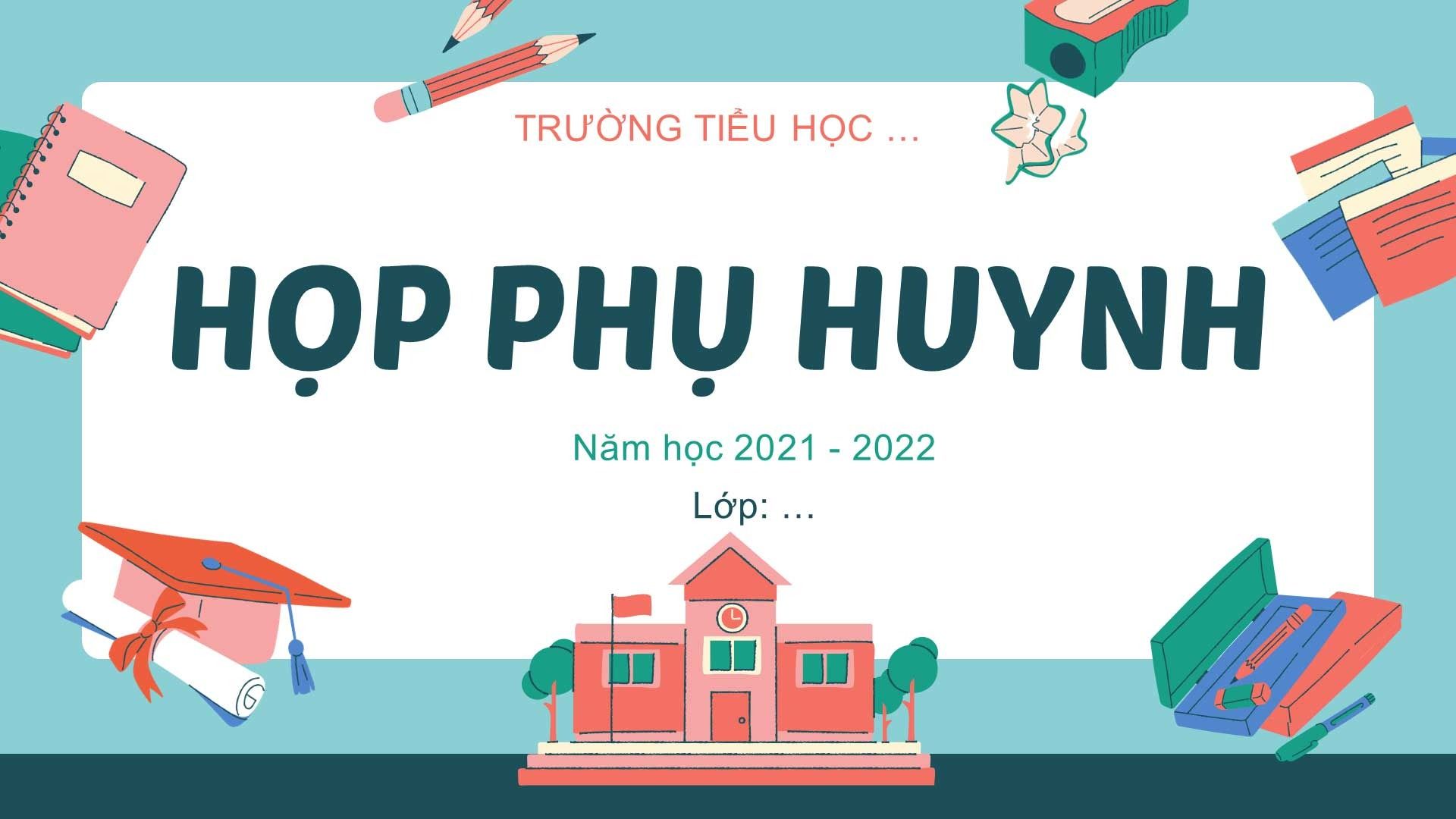 background hình nền Powerpoint họp phụ huynh