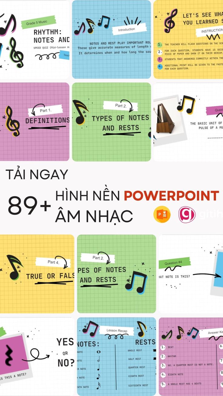 hình nền âm nhạc cho Powerpoint 0042