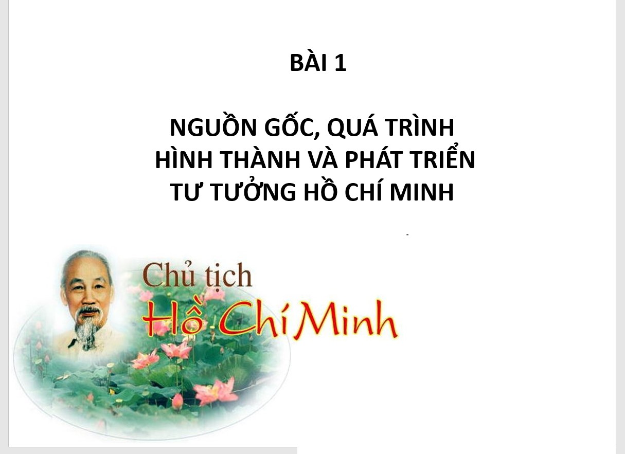 hình nền bác Hồ cho Powerpoint