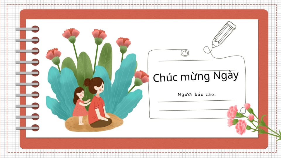 hình nền bài thuyết trình về mẹ