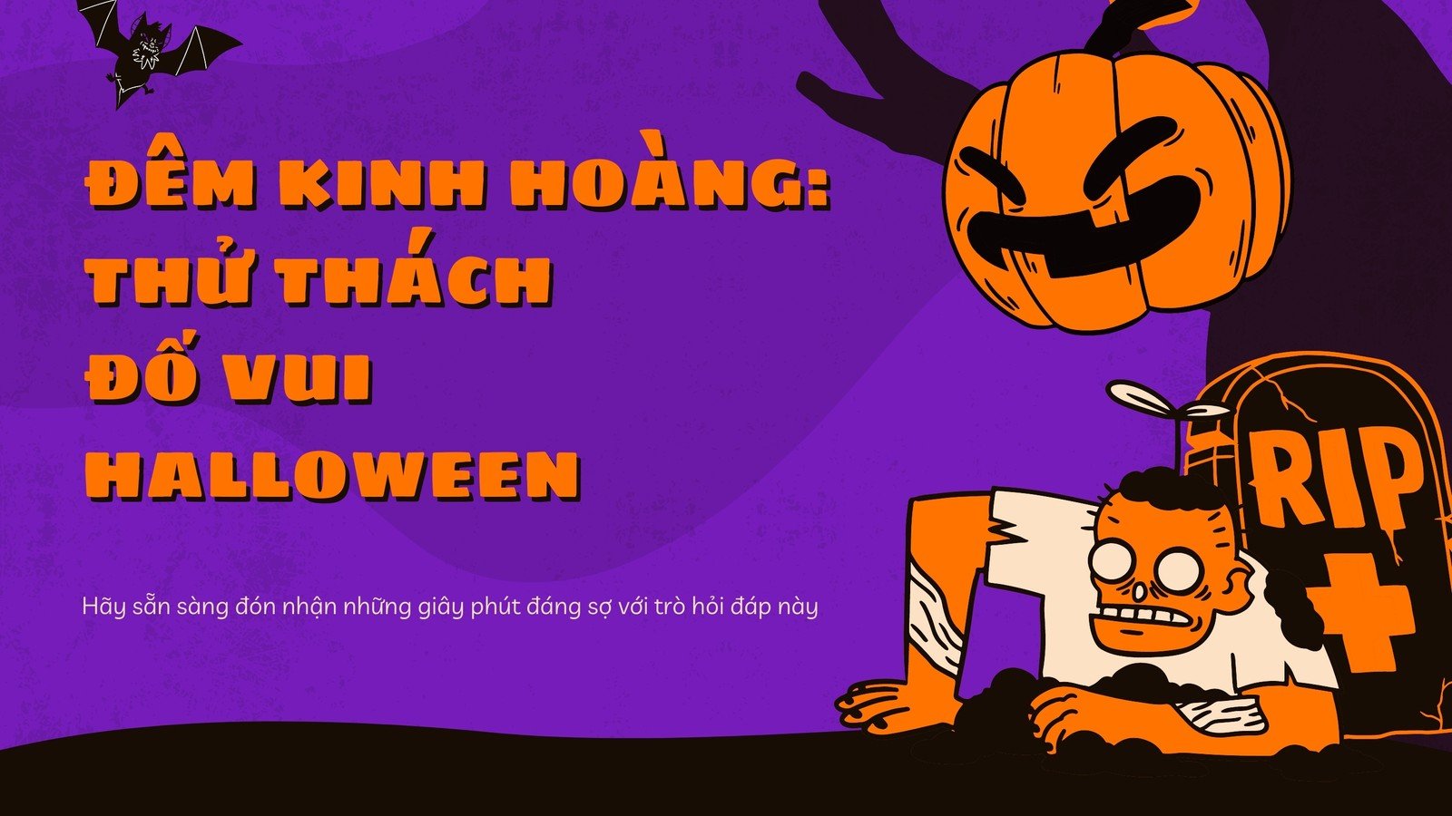 hình nền Powerpoint halloween cho bài thuyết trình