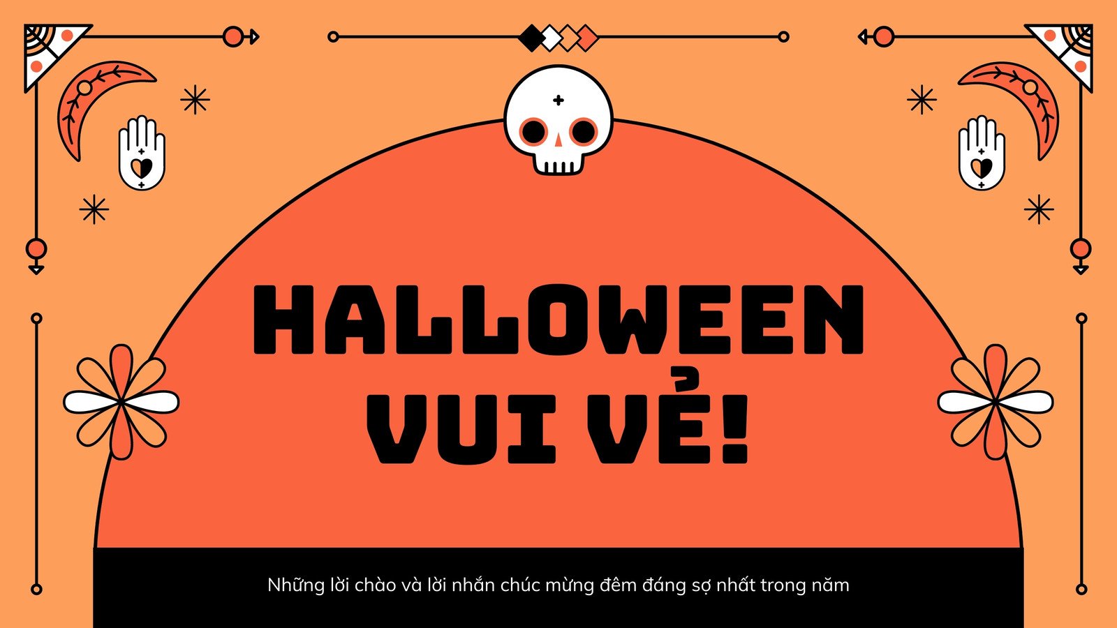 hình nền Powerpoint halloween độc đáo