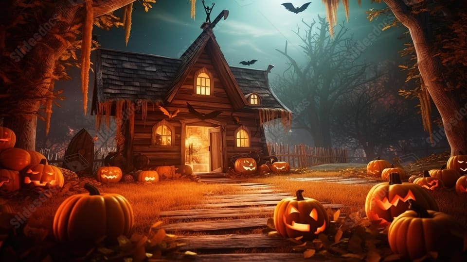 hình nền Powerpoint halloween HD