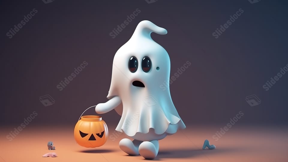 hình nền Powerpoint halloween phong cách