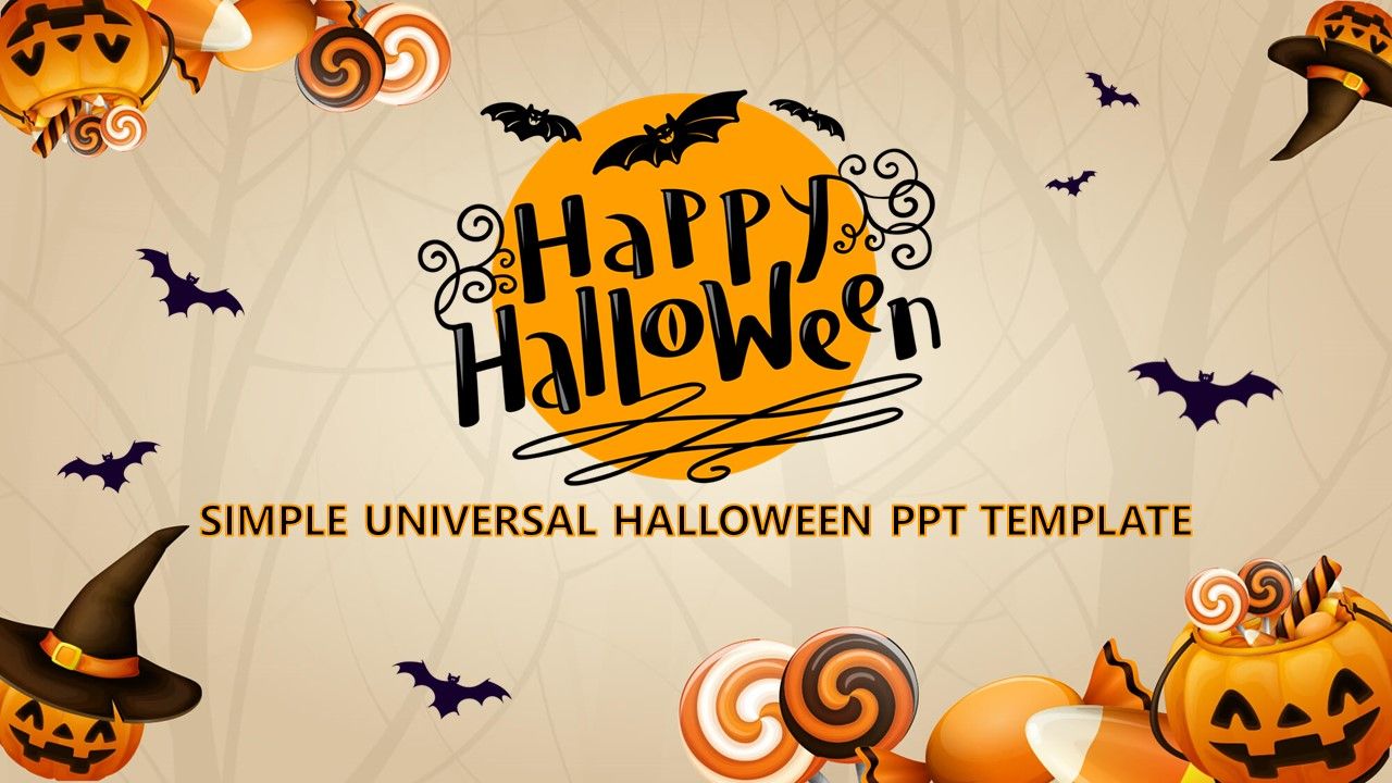 hình nền Powerpoint halloween tuyệt vời.