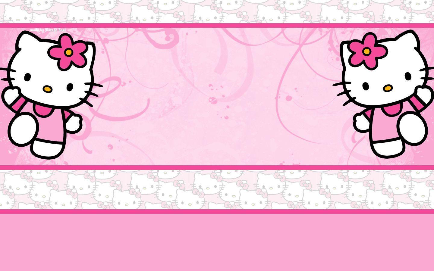 hình nền Powerpoint hello kitty cho sự kiện đặc biệt