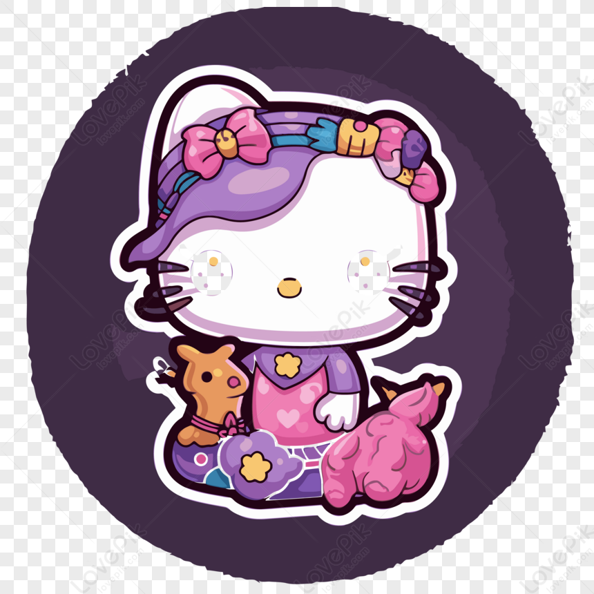 hình nền Powerpoint hello kitty 0029