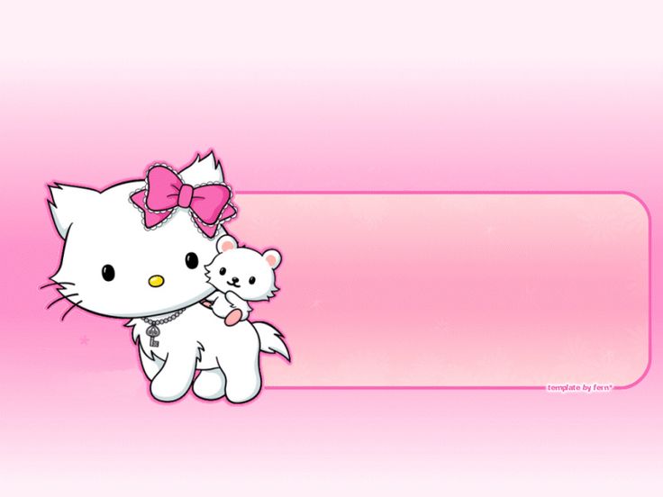 hình nền Powerpoint hello kitty 0048