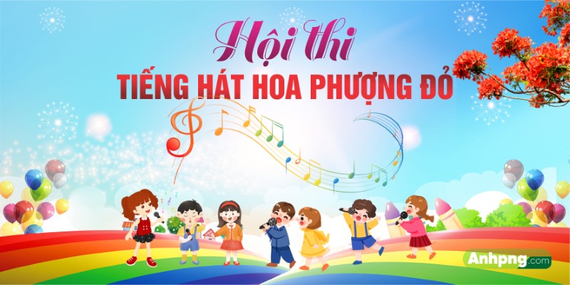 hình nền Powerpoint hoa phượng 0040