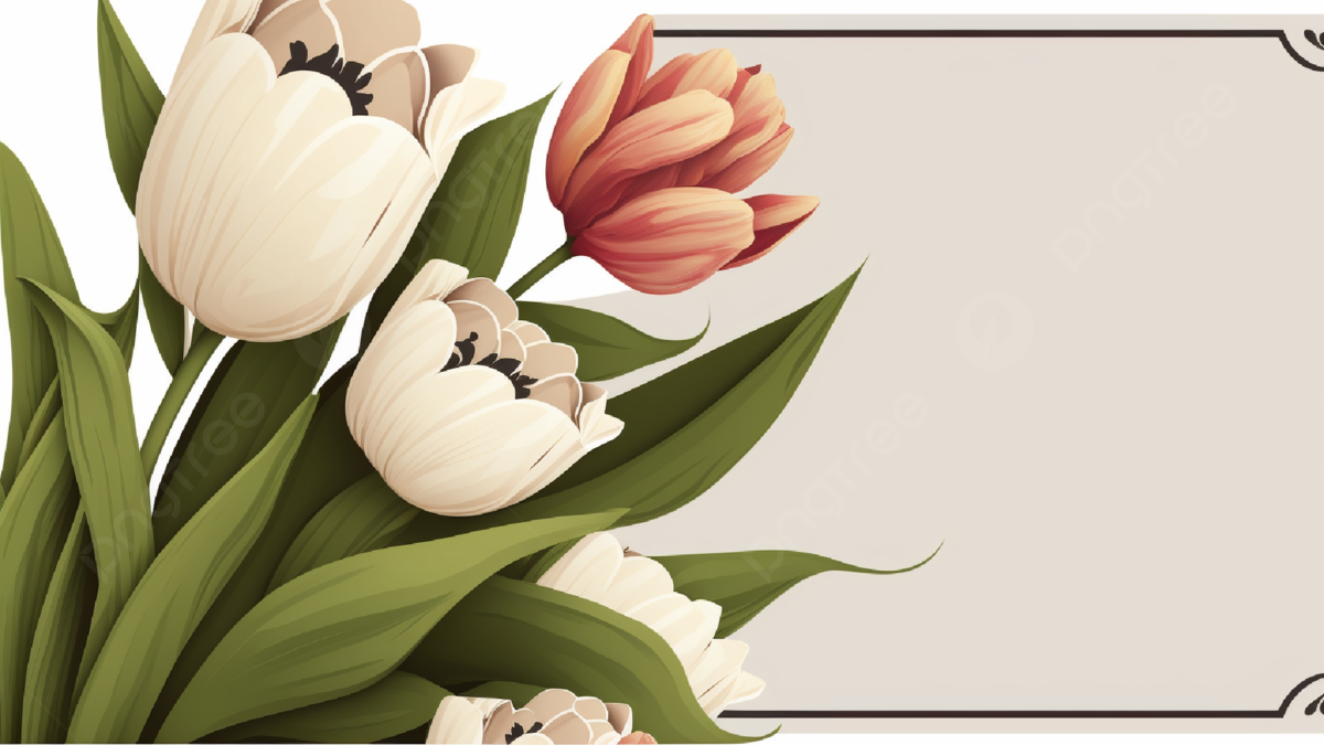 hình nền Powerpoint hoa tulip 0033