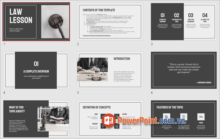 hình nền Powerpoint pháp luật 0042