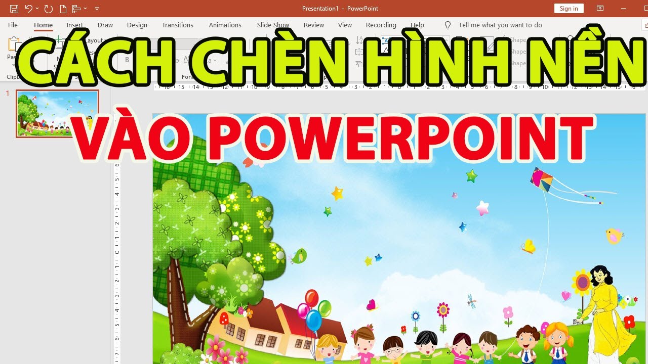 hình nền Powerpoint phong cảnh 0047