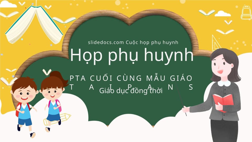 hình nền Powerpoint phù hợp cho sự kiện giáo dục