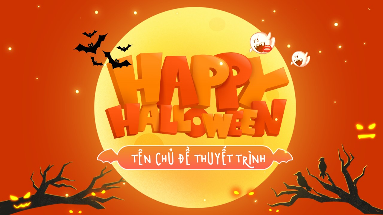 tải hình nền Powerpoint halloween